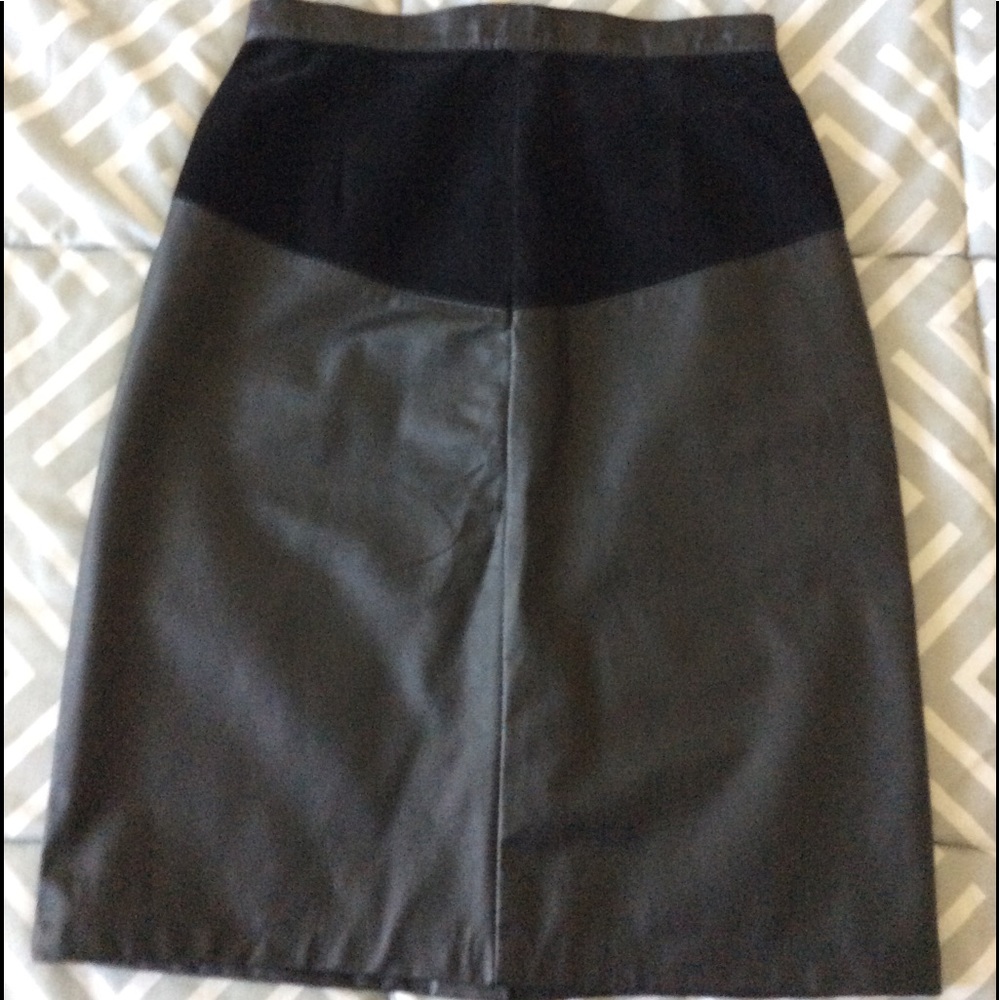 Black Leather skirt